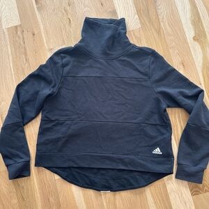 Adidas Dark Gray Turtleneck Sweater